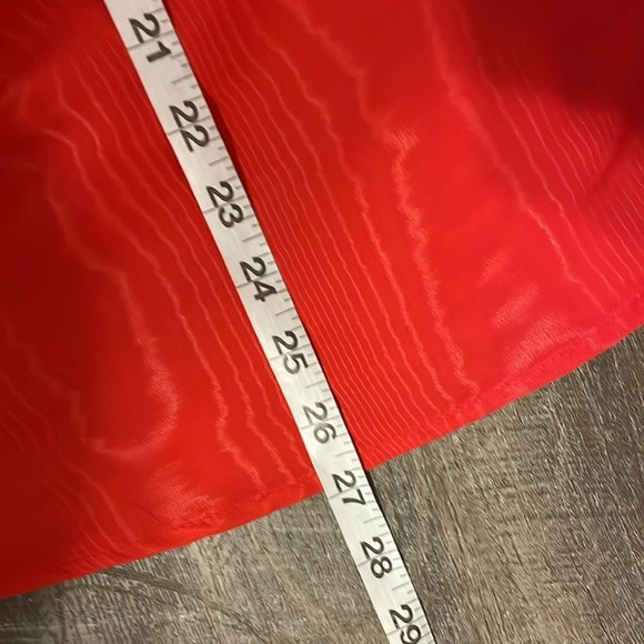 Future Collective Red with Pink Bow Holiday Sweetheart Bow Mini Dress size L - Picture 15 of 15